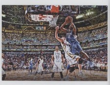 2015-16 Panini Court Kings Box Topper 5x7 Panoramics Andrew Wiggins #12 1b8