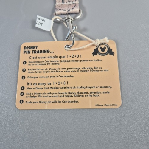 Pin Trading Strap Pirates Of The Caribbean Disneyland Paris Lanyard - Imagen 8 de 10