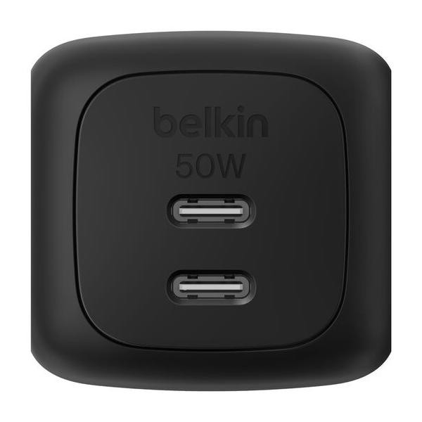 Belkin WCH019kqBK Universale Nero AC Ricarica rapida Interno (BOOSTCHARGE 50W DU - Immagine 2