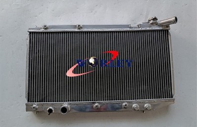 Aluminum Radiator For 1987-1992 Toyota Corolla/Levin AE92/GEO Prizm 4AGE 1.6L MT