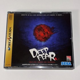 Deep Fear GS-9189 SEGA SATURN Japanese with spine card