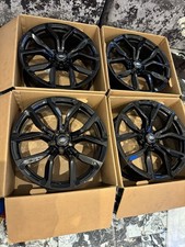 GENUINE RANGE ROVER SPORT L494 SVR STYLE 5083 22" BLACK ALLOY WHEELS