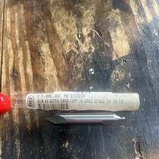 SOLID CARBIDE CENTER DRILL 4 - 60 Degree USA CENTER DRILL