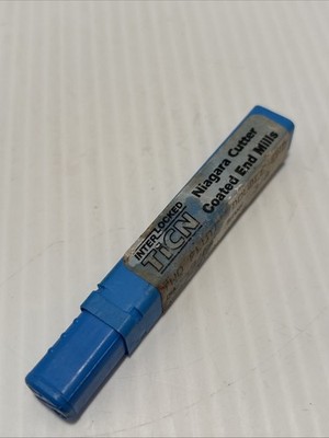 Inter Locked Ticn Niagara Cutter Two Flute Double-end 9/64 3/8 EDP#69092