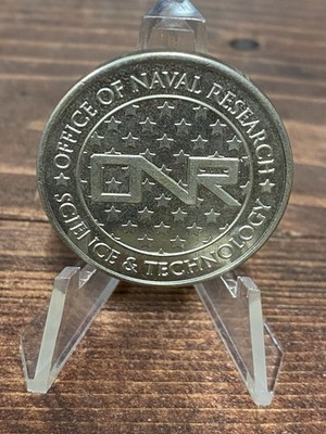 Office of Naval Research Science and Technology Challenge Coin - Rare Navy Coin