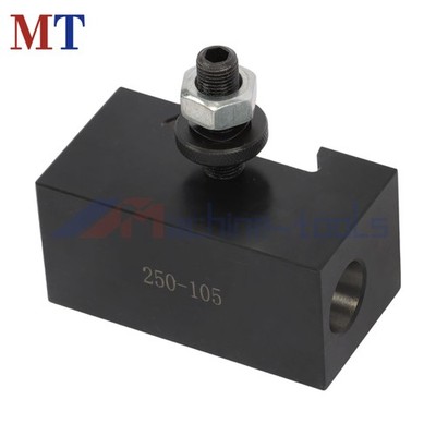 AXA 250-105 Morse Taper #2 Holder With #5 Tool Post Quick Release