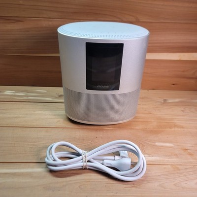 Bose Home Speaker 500 Bluetooth Wi-Fi with Alexa Voice Control Silver Works