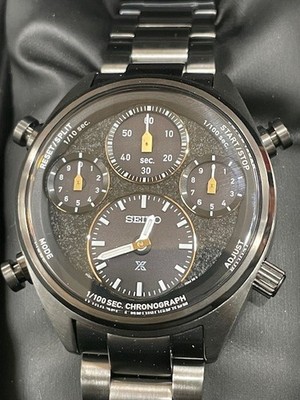 SEIKO Prospex Speedtimer SFJ007P1 Solar Black Limited Edition 0255/4000