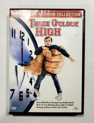 Three O'clock High (DVD, 1987) RARE