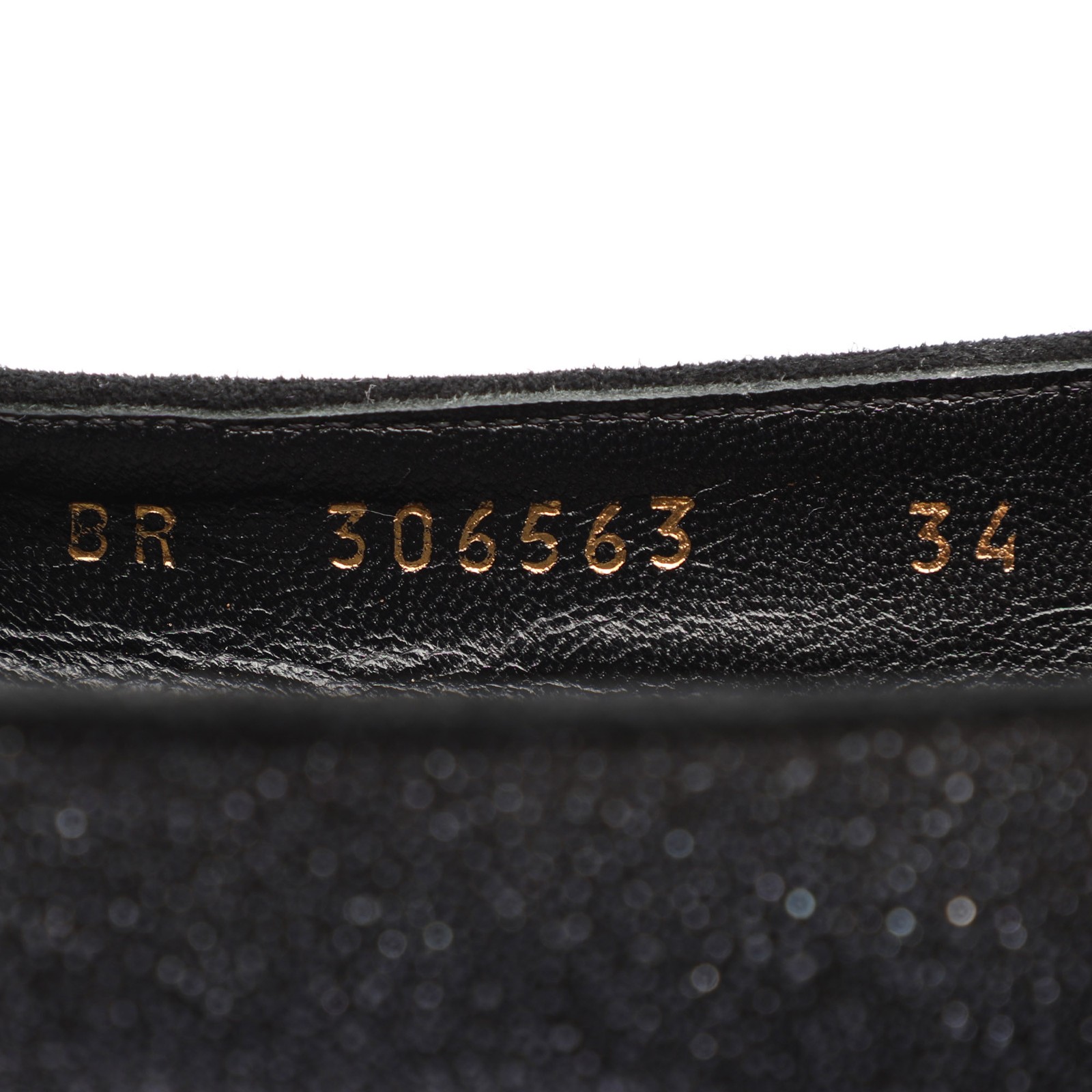 Pantofole da fumo Yves Saint Laurent nere glitter taglia 34