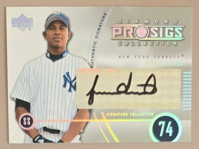 2006 Upper Deck #187 Ferdin Tejada Diamond Pro Sigs Collection SP Auto Yankees
