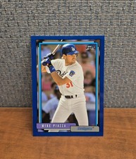 2021 Topps Update Cards That Never Were Mike Piazza #CNW-13 Blue Color Match