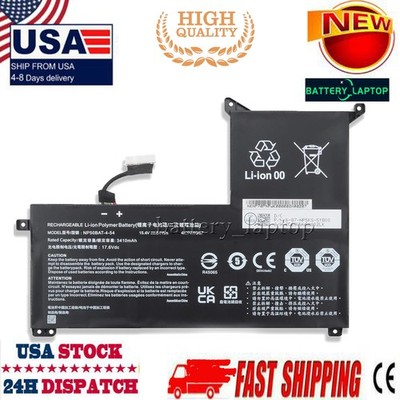 NP50BAT-4-54 6-87-NPSKS-53G00 Laptop Battery for Clevo NP70 X17 AT22 G7 KE XMG