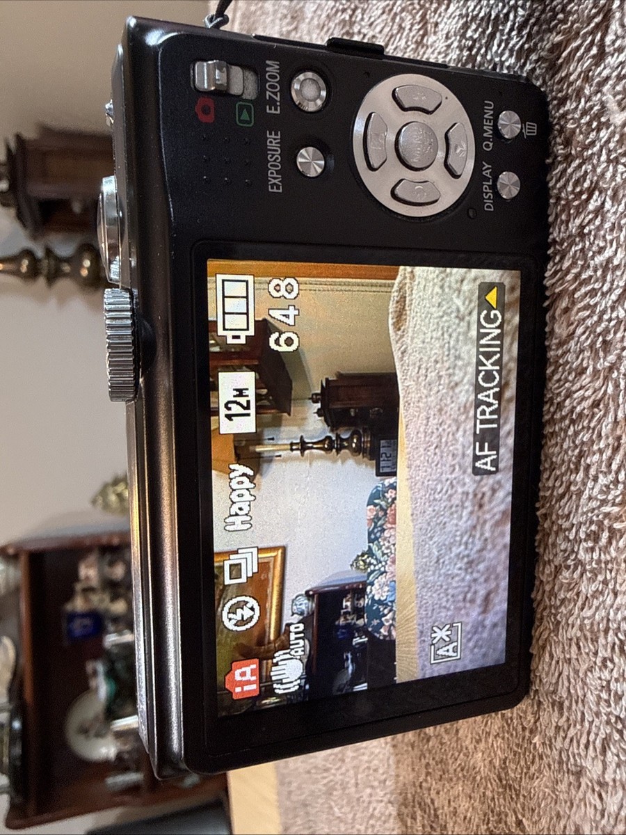 Panasonic LUMIX DMC-ZS6 12.1MP Digital Camera - Black for sale