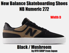 New Balance Skateboarding Shoes NB Numeric 272 NM272TTO D Black / Mushroom