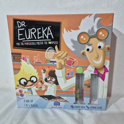 Dr. Eureka Wissenschaft Brettspiel Kinder Mischen Sie die Moleküle Meistern Sie die Formel vollständig