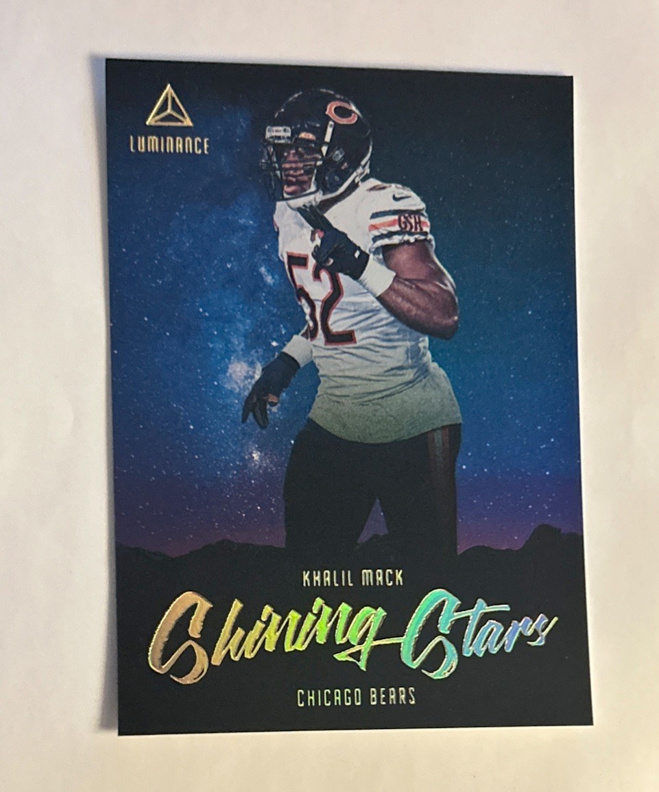 2020 Panini Luminance Shining Stars Khalil Mack #SS2 Chicago Bears