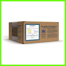 Mineral-Rich 100 Dead Sea Salts - 18.5 LBS for Skin Conditions  Relaxation