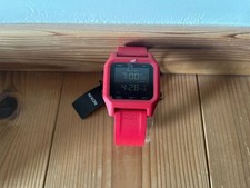 NIXON Staple red wristwatch surf watch jp
