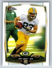 Jeff Janis 2014 Topps Chrome #192 Green Bay Packers Refractor RC See Photos
