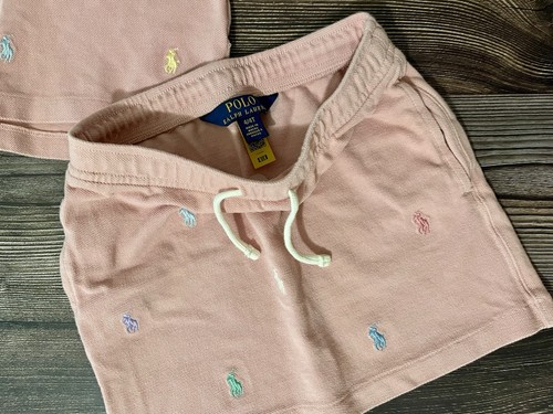Polo by Ralph Lauren Pink Cropped Polo matching Set: Shirt & Skirt 4T Multicolor - Picture 2 of 11