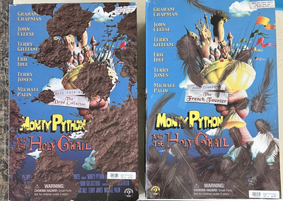 Monty Python And The Holy Grail 12  Figures- Sideshow Toys ~2 Pair~ 2002