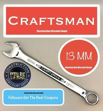 CMMT42917 Craftsman 13mm Combination Wrench Polished 12 Point CMMT 42917