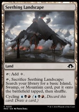 Magic/MTG Seething Landscape MH3-225 Common Englisch Neu