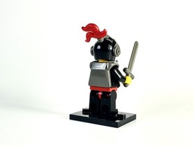 Vintage LEGO Castle Black Knights Armor Minifigure - cas172 - Set 6034