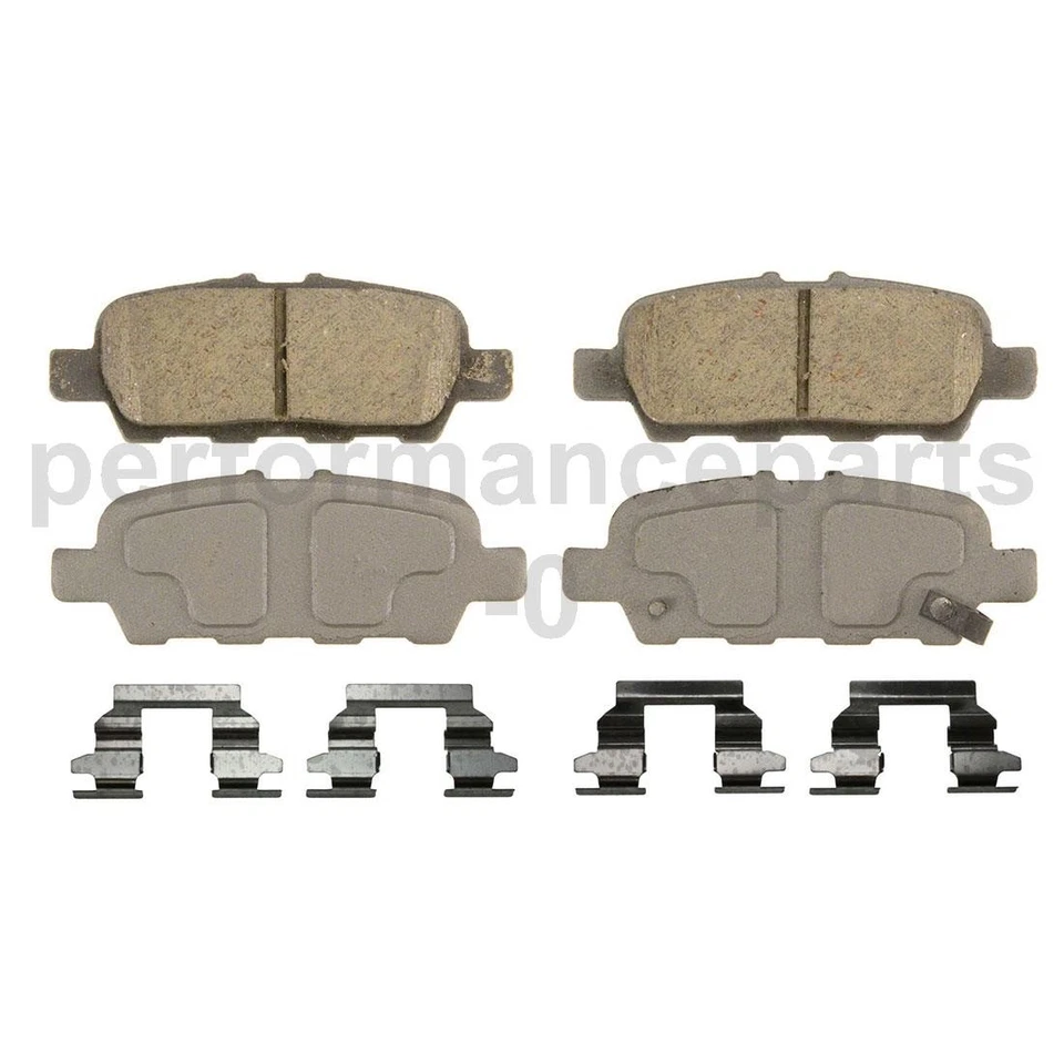 Juego de pastillas de freno de disco trasero Wagner rotor de freno de disco para Nissan LEAF 2011-2019 Foto 2 de 4