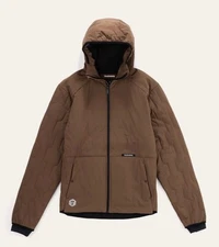 NEW Truewerk M3 Woobie Insulated Hoodie in Brown For Men's Medium