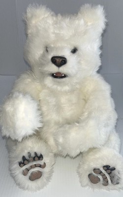 Furreal Friends Luv Cub Polar Bear Interactive Plush Toy Hasbro 2004 Tested