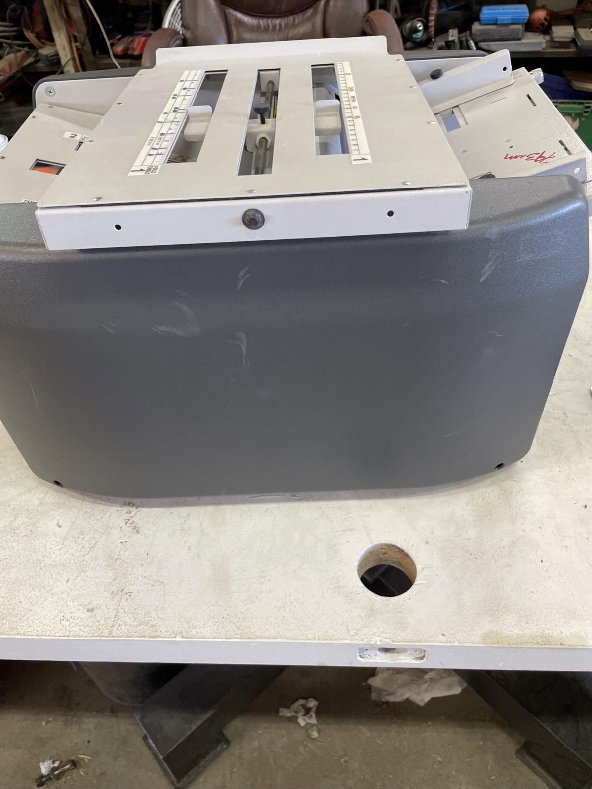 Martin Yale 1611 Table Top Autofolder Paper Folding Machine Type 701 Tested