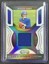 JAXSON DART 2025 PANINI CERTIFIED ROOKIE NEW GENERATION JERSEY MIRROR RC 13/499