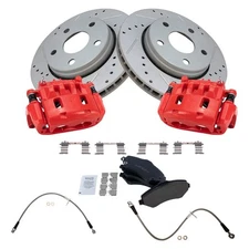 TRQ BKA33660 Brake Kit For Subaru Outback 2005-2009 Front 26296AE160