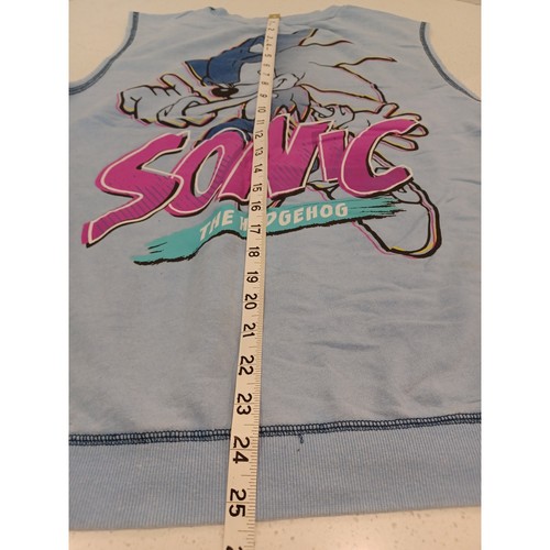 Sonic Boys Graphic Tank Blue Size 18 Flaws - Picture 5 of 7