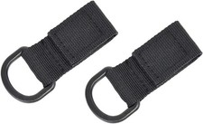 TAODAN 2-Pack Tactical Molle D Type Nylon Fastening 3 inches by 1.25