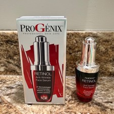 ProGenix Retinol Anti-Wrinkle Face Serum NIB 1 fl oz Vitamin A Skincare NEW