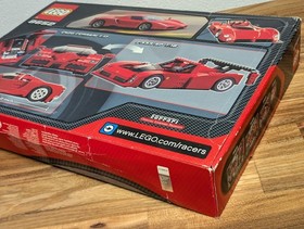 Lego 8652 Enzo Ferrari Original Box Box Racers 1:17 Box Technic Car Car