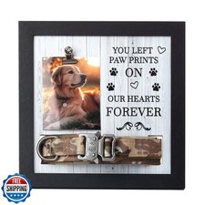 X-partner Pet Memorial Frame with Collar Holder   Dog and Cat Los