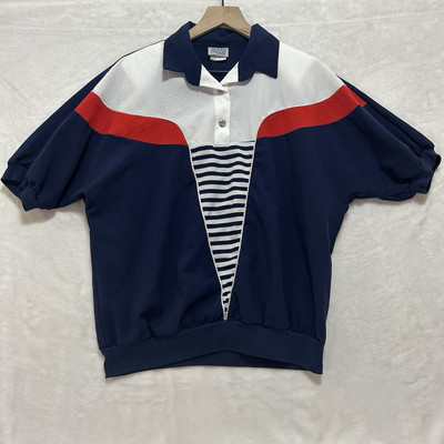 Vtg 80/90s Women's Susan Christopher Of California Short Sleeve Pullover Large/M
