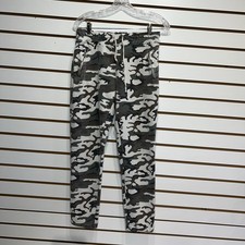 Boys Camo elastic waist Stretch pants pants Size 8-10