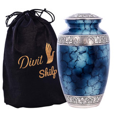 Cremation Urn For Human Ashes Satin Bag For Adults Up To 200 Lbs Large