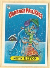1986 TOPPS GARBAGE PAIL KIDS SERIES 4 OS4 SIN...
