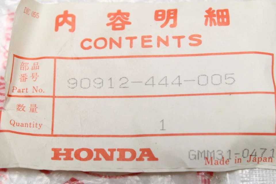 Rueda trasera honda cr125r 1979-1981 90912-444-005 cojinete, bola radial Foto 3 de 3