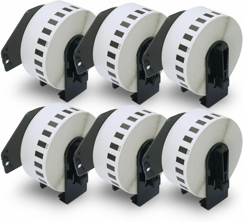 10 Roll Continuous Length Paper Tape fits Brother DK22210 QL-560 QL-570 QL-1050 - Picture 1 of 9