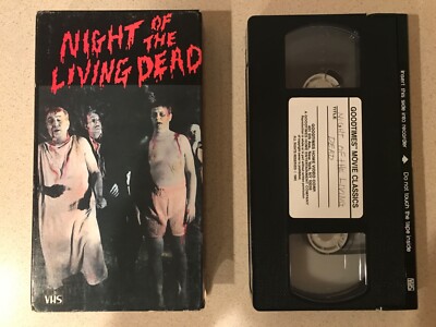 Night of the Living Dead (VHS, 1984) Duane Jones - GoodTimes Video