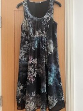 MINT VELVET Sleeveless AMI Floral Print DRESS