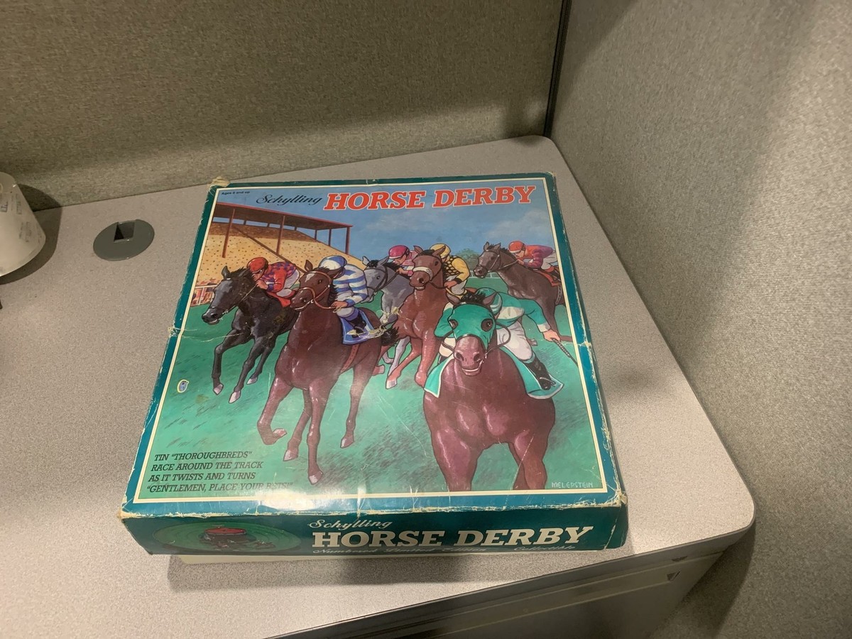 海外紙物　ヴィンテージ Horse Tram チケット　3種　ロール売り 2003 Schylling Horse Derby Numbered Limited Edition Collectible