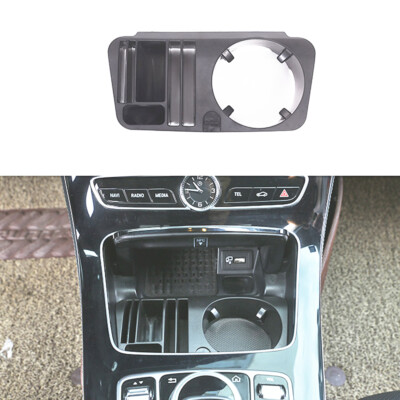 1PC Center Console Cup Holder Slot for Mercedes-Benz W205 S205 C-class 2015-2021